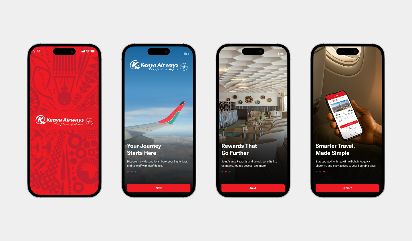 Kenya Airways Mobile App Rebuild